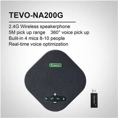Tevo - Na200g USB Speakerphone pou Tele Konferans Reyinyon Rele